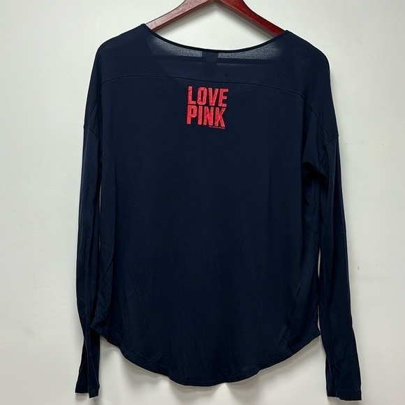 LOVE PINK Victoria's Secret New England Patriots Women's T-Shirt S-P - Picture 2 of 6